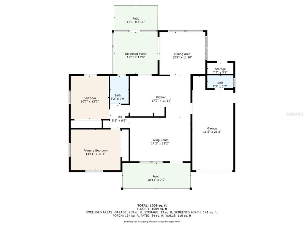 6701 Parkside Drive New Port Richey, FL 34653 - Photo 26 of 26 a picture of a floor plan