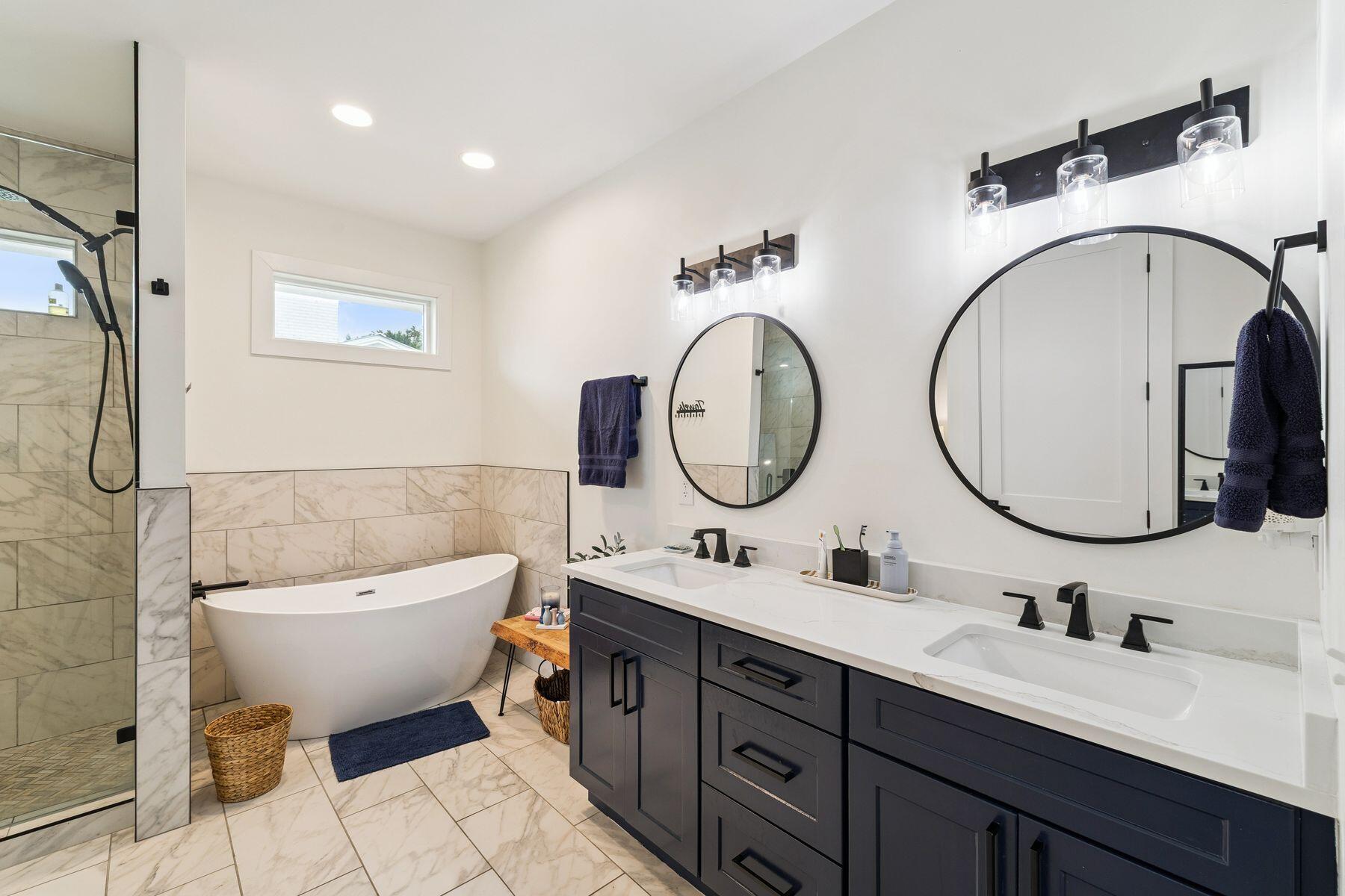 934 Bay Grove Road Freeport, FL 32439 - Photo 21 of 37 a bathroom with a toilet sink and mirror