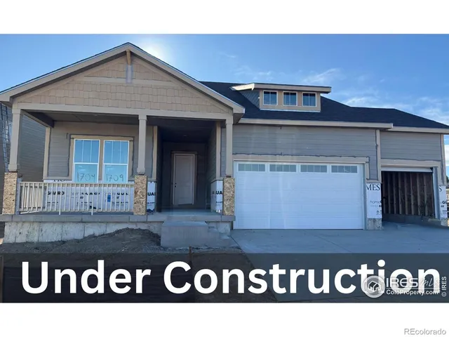 a front view of a building