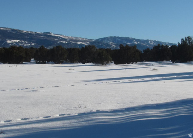 View of mountain backdrop
