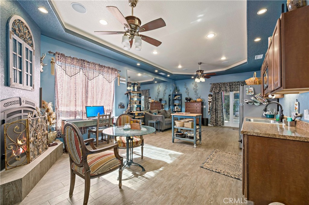 40430 Parado Del Sol Drive Temecula, CA 92592 - Photo 69 of 75 a view of a dining room with furniture window and outside view