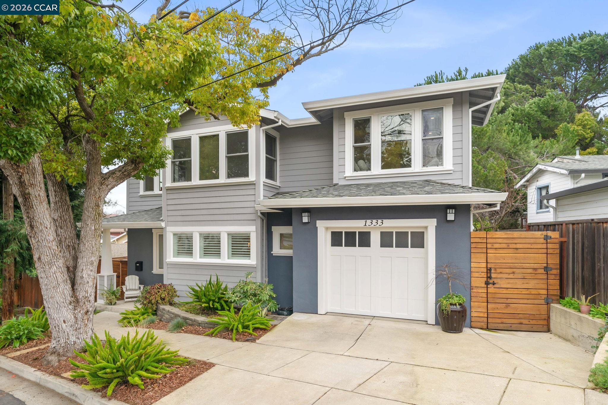 1333 Warren Street Martinez, CA 94553 - Photo 1 of 1 a front view of a house with a garden
