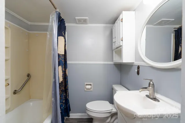 a close view of a sink in a bathroom