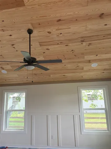 a view of a closet area