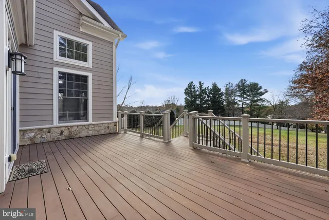 a view of a roof deck