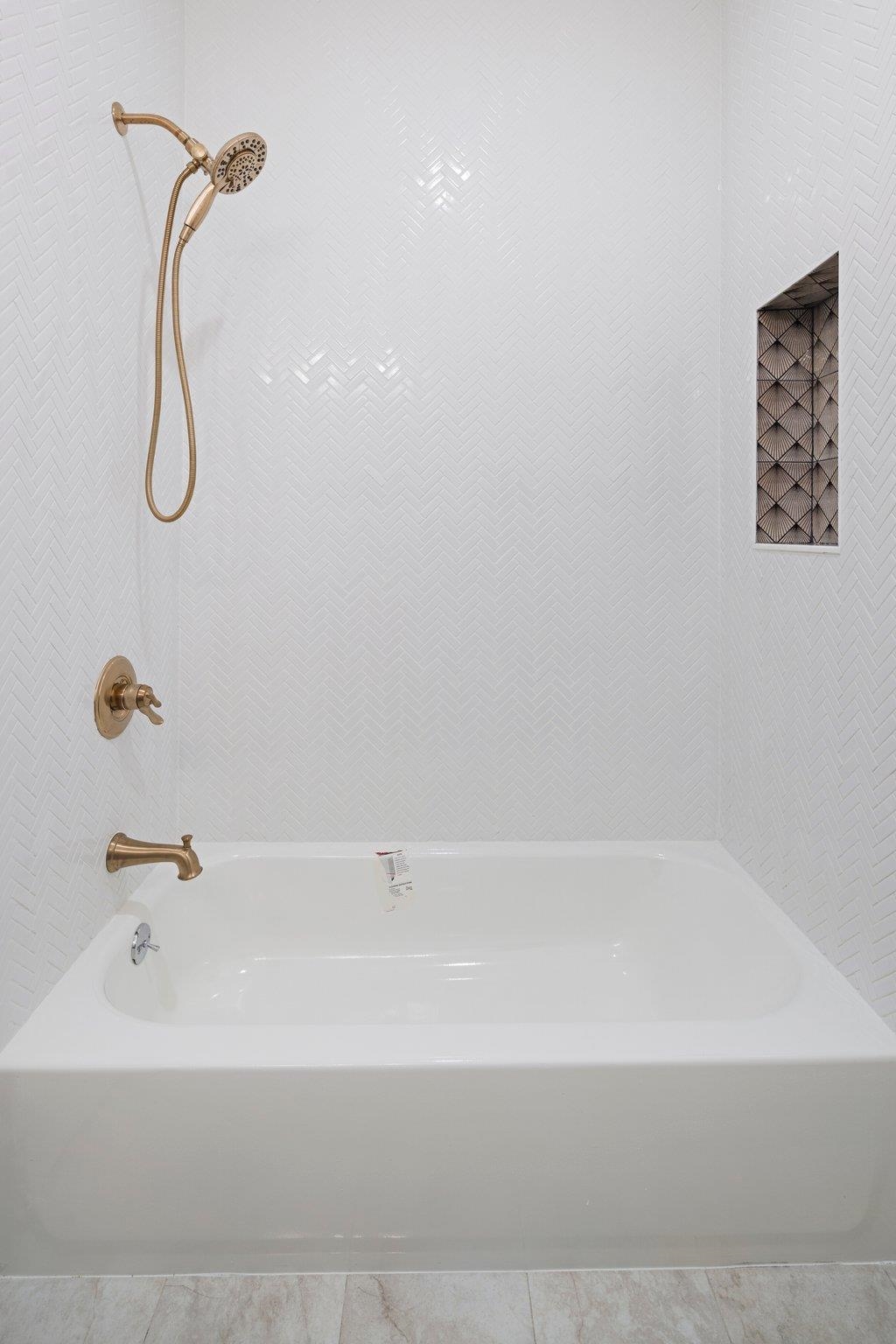 30 Wilkinson Avenue, Unit 1 Jersey City, NJ 07305 - Photo 12 of 17 a bathroom with a shower and a bath tub