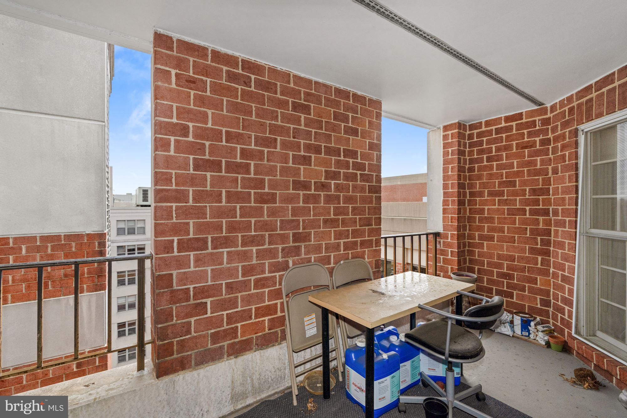 1230 23rd Street Northwest, Unit 909 Washington, DC 20037 - Photo 13 of 30 Large Balcony