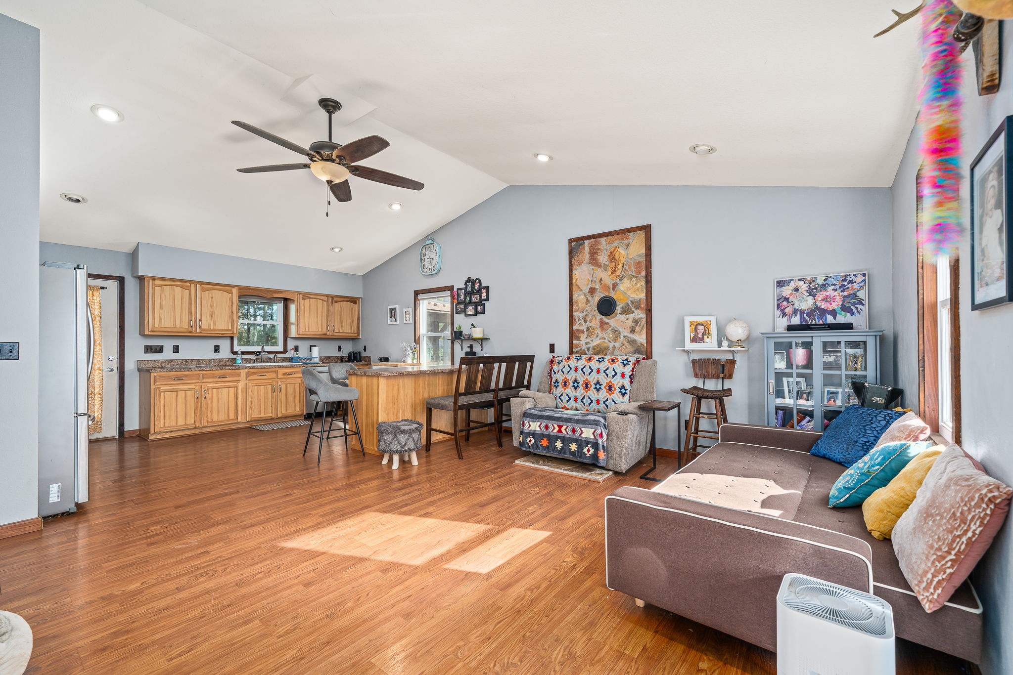 944 Flat Rock Road Crossville, TN 38572 - Photo 11 of 51 a living room with furniture and a view of kitchen