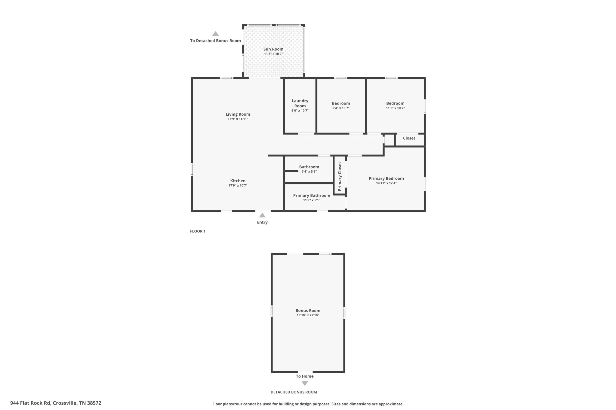 944 Flat Rock Road Crossville, TN 38572 - Photo 49 of 51 a picture of floor plan