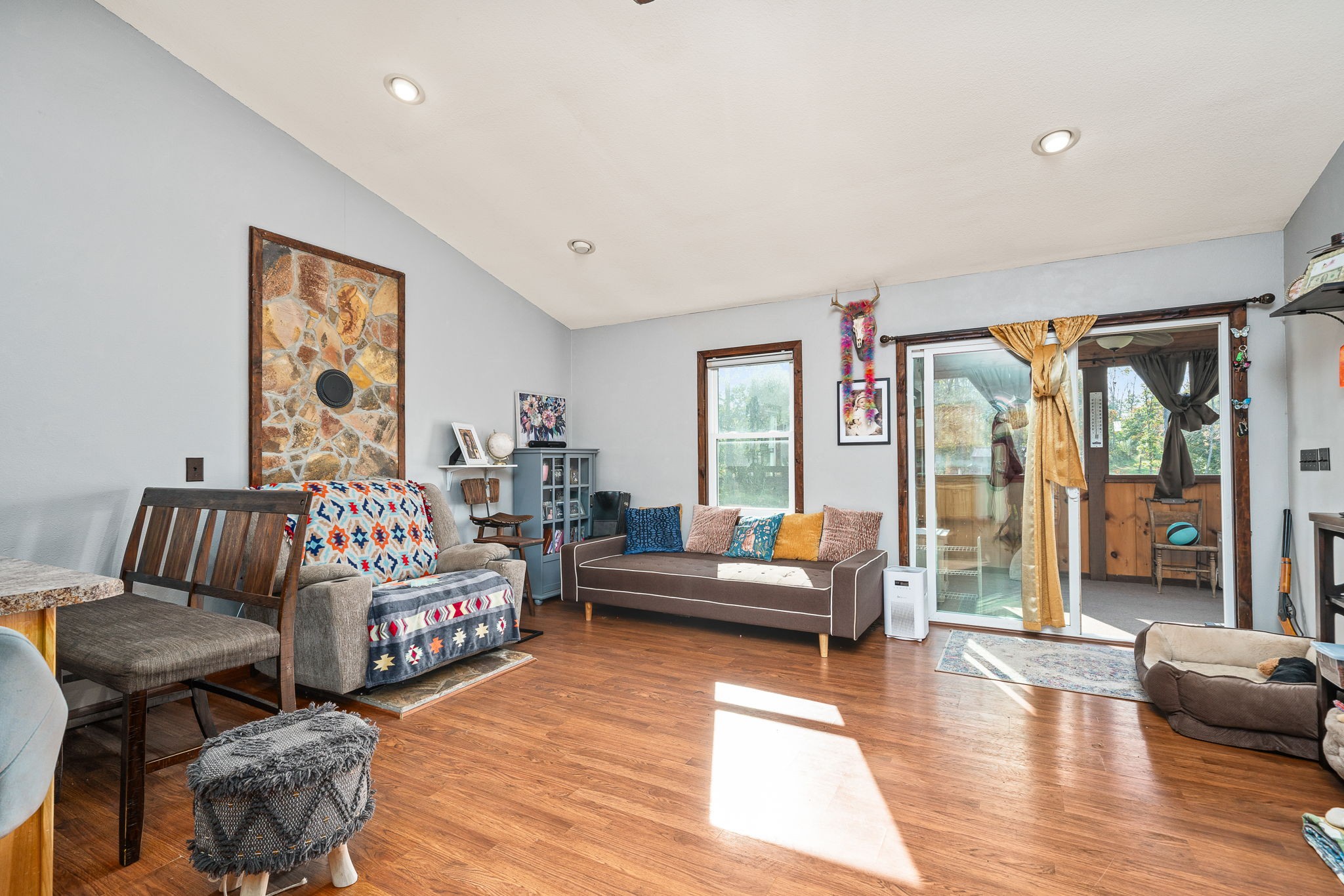 944 Flat Rock Road Crossville, TN 38572 - Photo 9 of 51 a living room with furniture and large windows