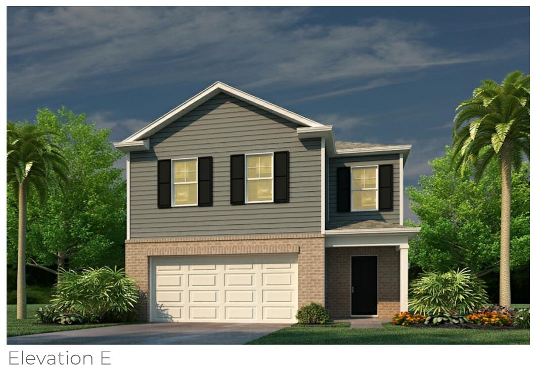 166 Horizon Ridge Drive Summerville, SC 29486 - Photo 1 of 13 Cabral Elevation E Rendering