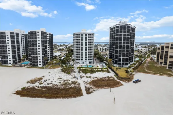 a picture of city view with outdoor seating