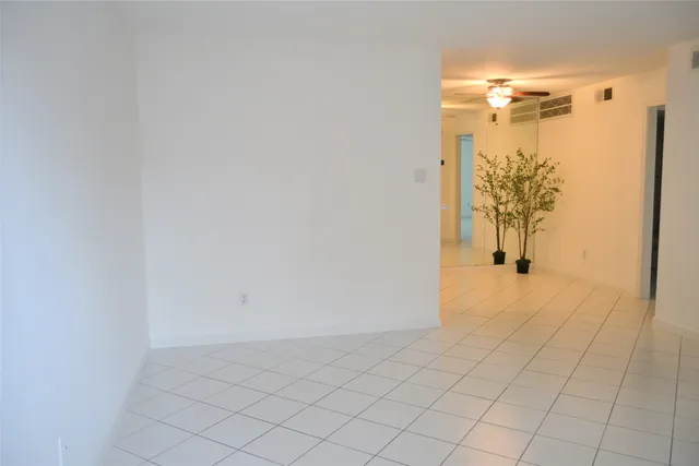 a view of empty room