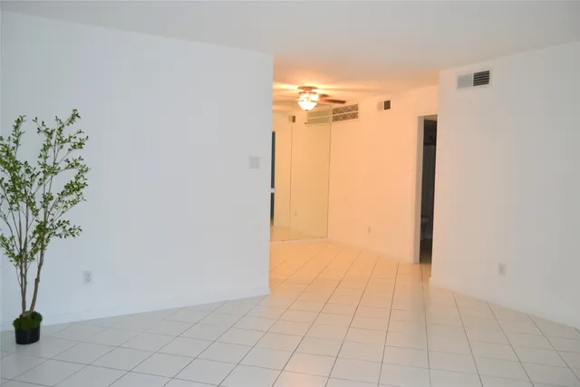 a view of empty room