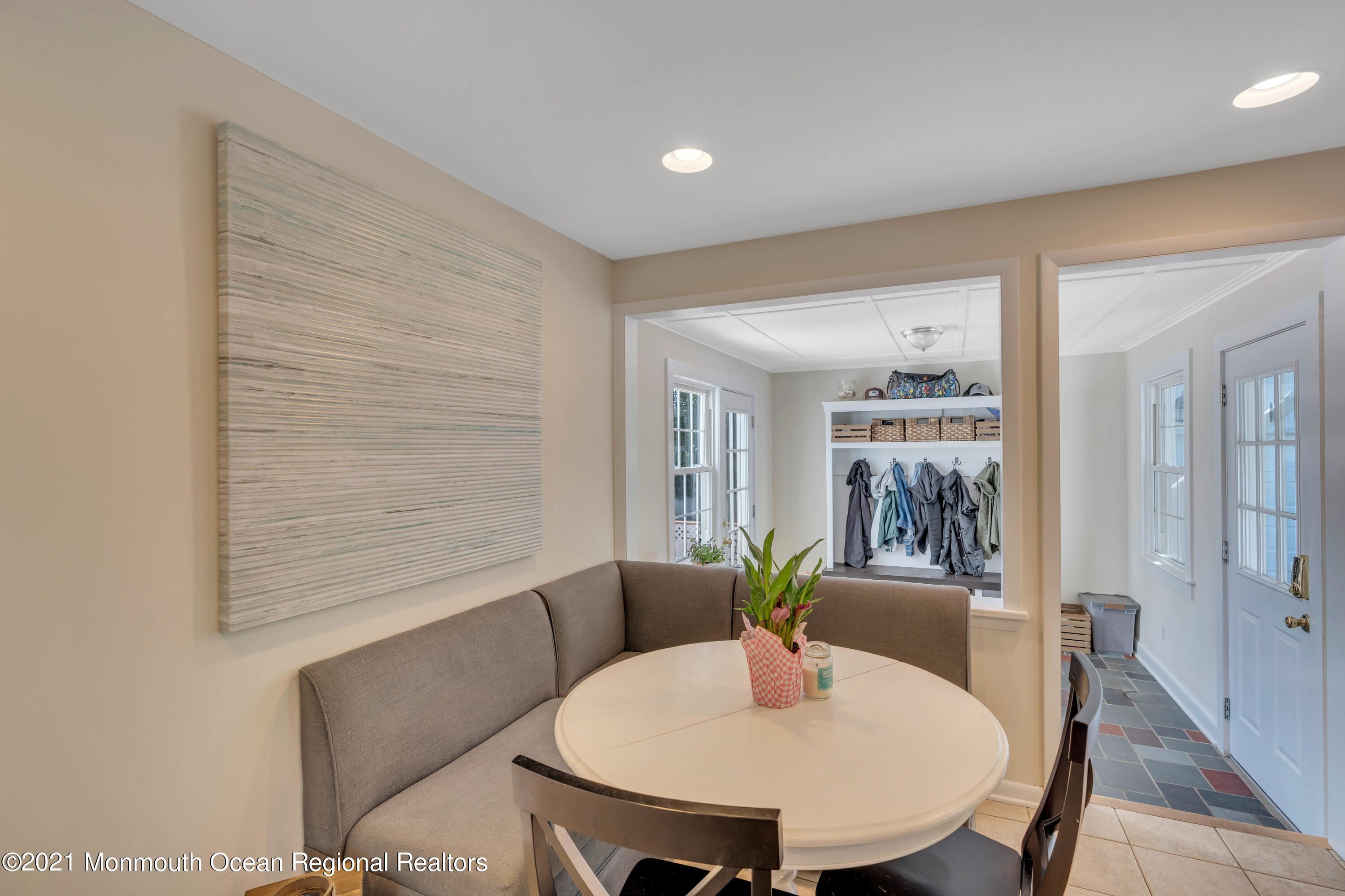 2212 Kenneth Road Point Pleasant, NJ 08742 - Photo 11 of 43 a view of a dining room with furniture and wooden floor