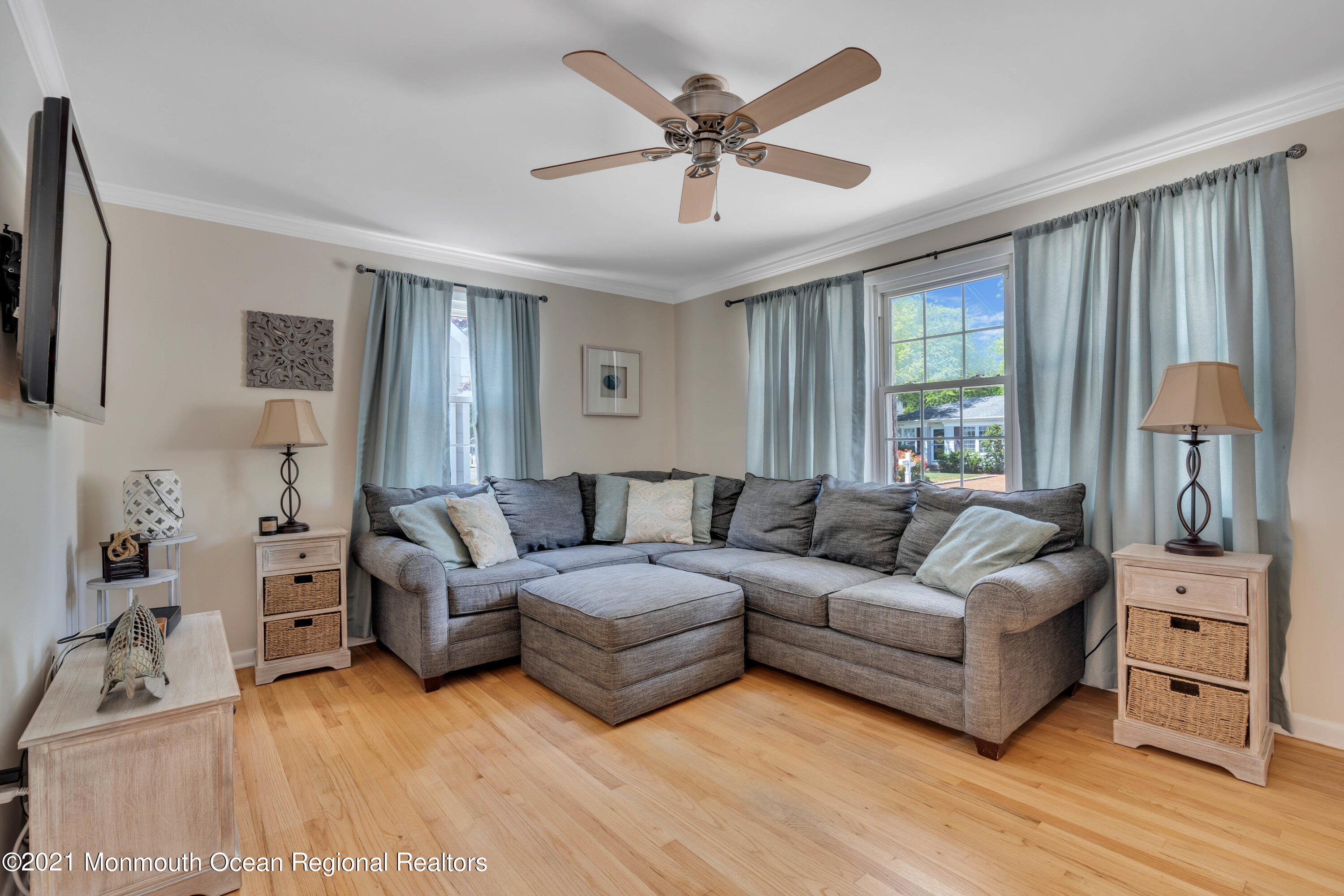 2212 Kenneth Road Point Pleasant, NJ 08742 - Photo 8 of 43 a living room with furniture and a large window