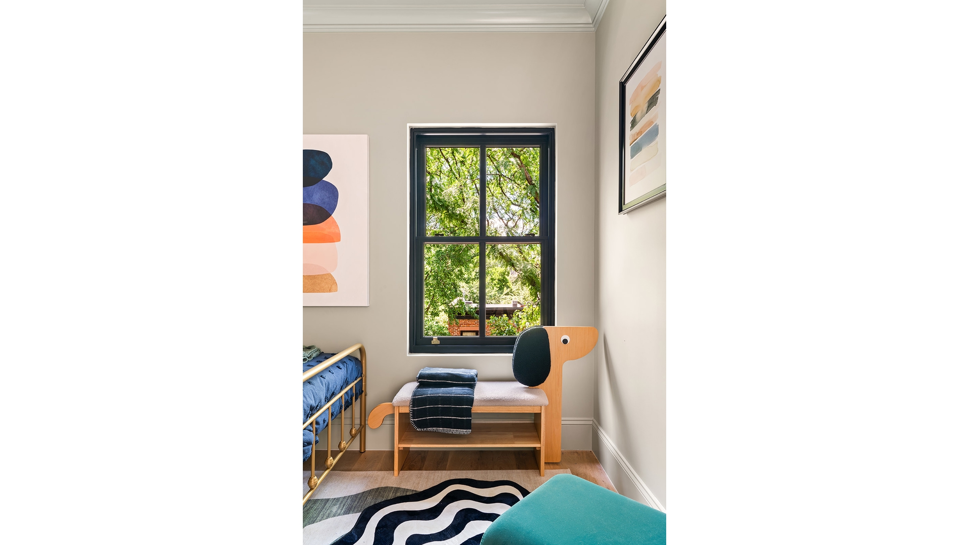 159 Bond Street Brooklyn, NY 11217 - Photo 24 of 32 a view of a room with a window and couch