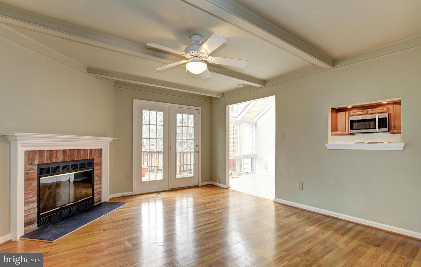 10922 Brewer House Road Rockville, MD 20852 - Photo 5 of 24 Family Room, Beamed Ceiling