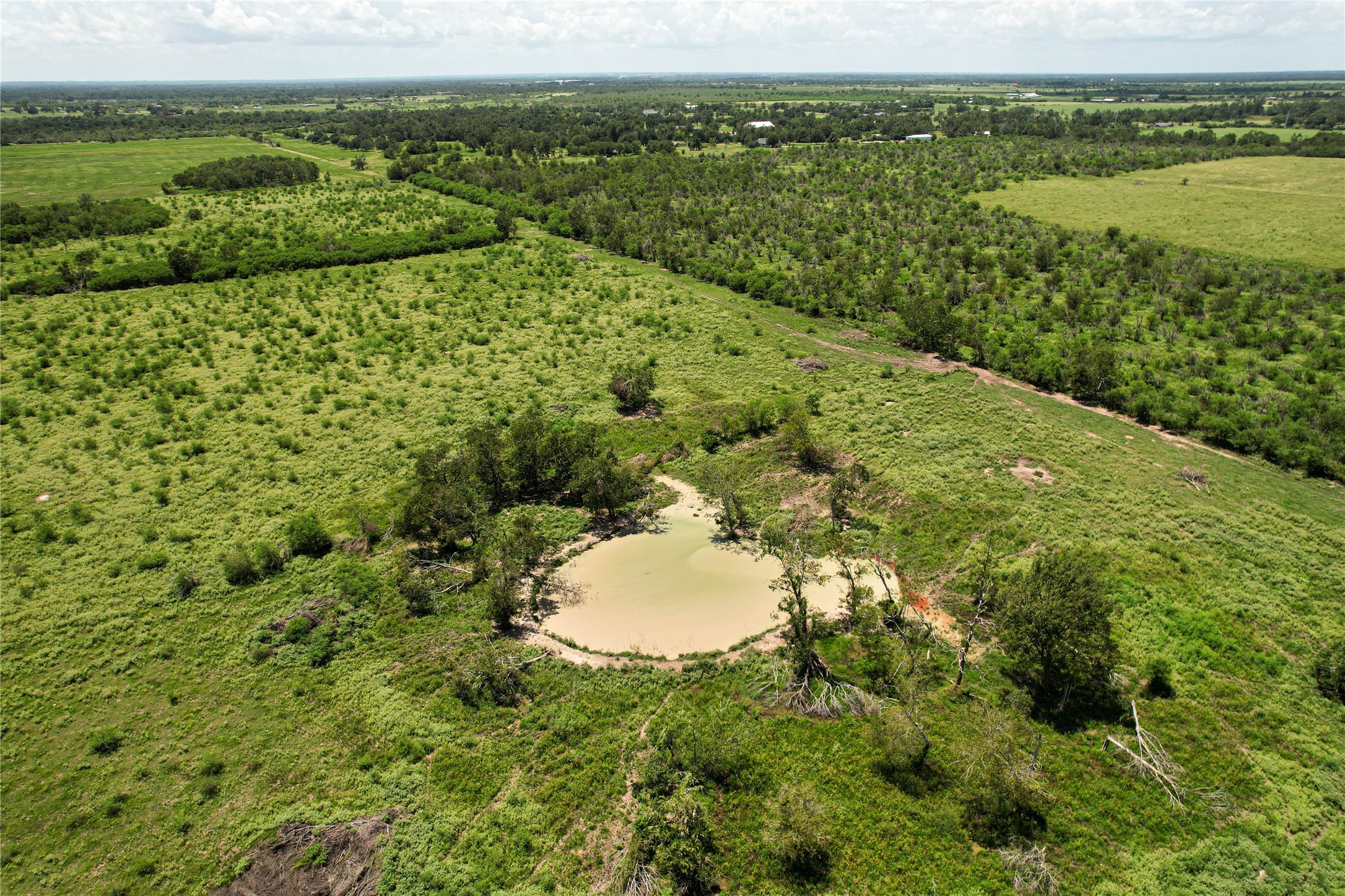 13915 Schmidt Road Hempstead, TX 77445 - Photo 5 of 6 a view of a lake with a mountain