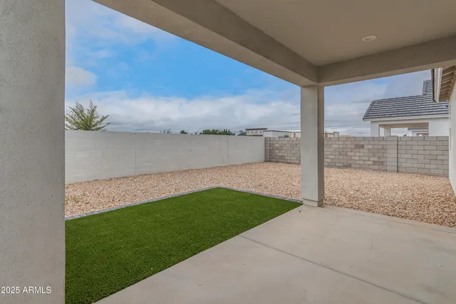 a view of outdoor space with garden