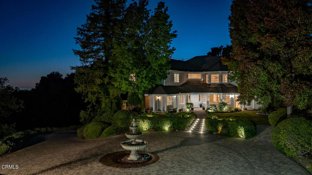 427 Long Canyon Road Bradbury, CA 91008 - Photo 59 of 62 a view of a house with backyard floor and garden