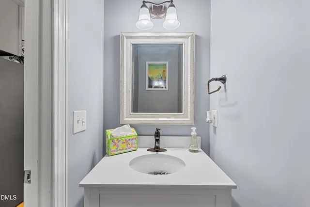 a view of a hallway view with staircase