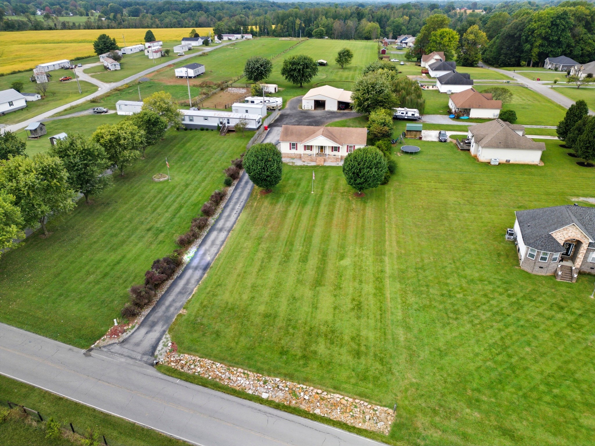 1021 Maple Grove Road Lafayette, TN 37083 - Photo 32 of 49 a view of a golf course with parking space