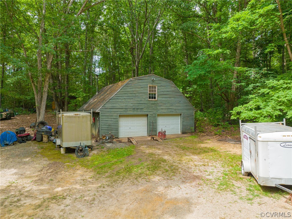 4595 Cosby Road Powhatan, VA 23139 - Photo 47 of 50 Garage has 2nd level storage