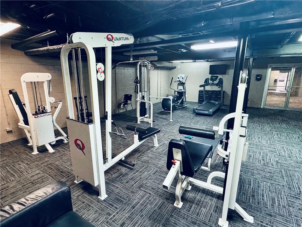 250 Little Street, Unit C101 Athens, GA 30605 - Photo 15 of 16 a view of a room with gym equipment