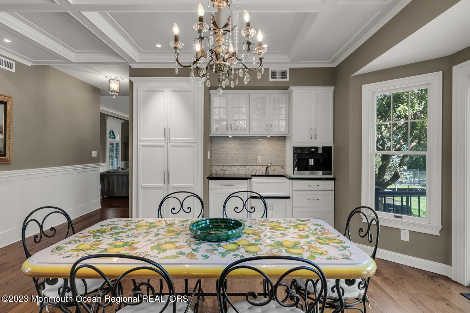 3 Goose Point Drive Colts Neck, NJ 07722 - Photo 21 of 66 a kitchen with a table and chairs