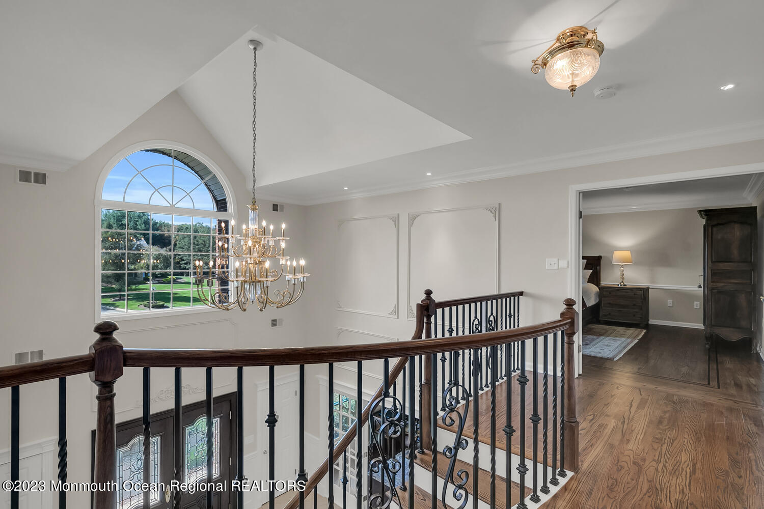 3 Goose Point Drive Colts Neck, NJ 07722 - Photo 24 of 66 a view of a dining room with furniture window and wooden floor