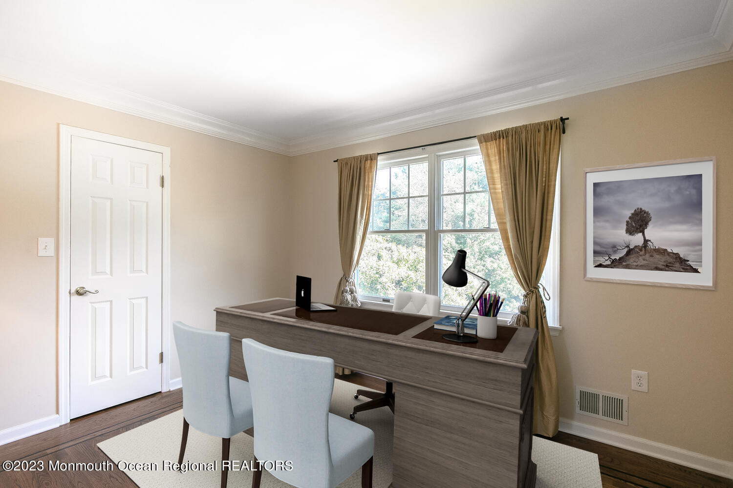 3 Goose Point Drive Colts Neck, NJ 07722 - Photo 28 of 66 a dining room with furniture and window