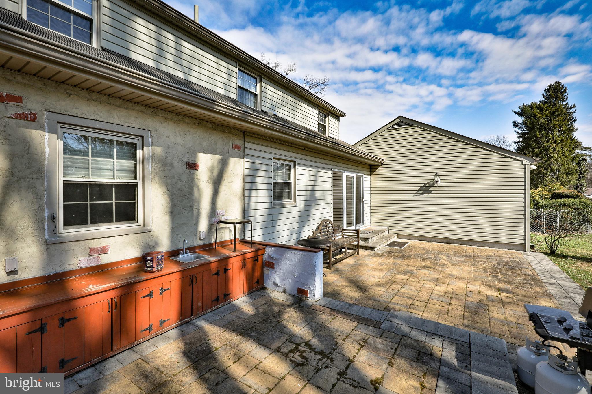 743 Carmet Road Rydal, PA 19046 - Photo 37 of 40 Rear Exterior/Patio