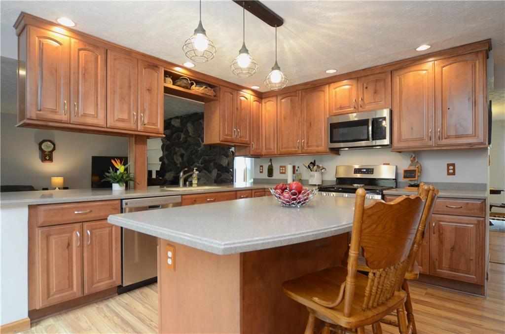 5639 Aiken Road McKees Rocks, PA 15136 - Photo 10 of 23 The kitchen offers a large center island and stainless appliances.