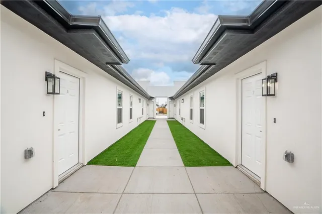 a view interior of the house and yard