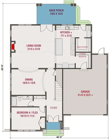 $1,598,000 | 623 North Center Street, Northville, MI 48167