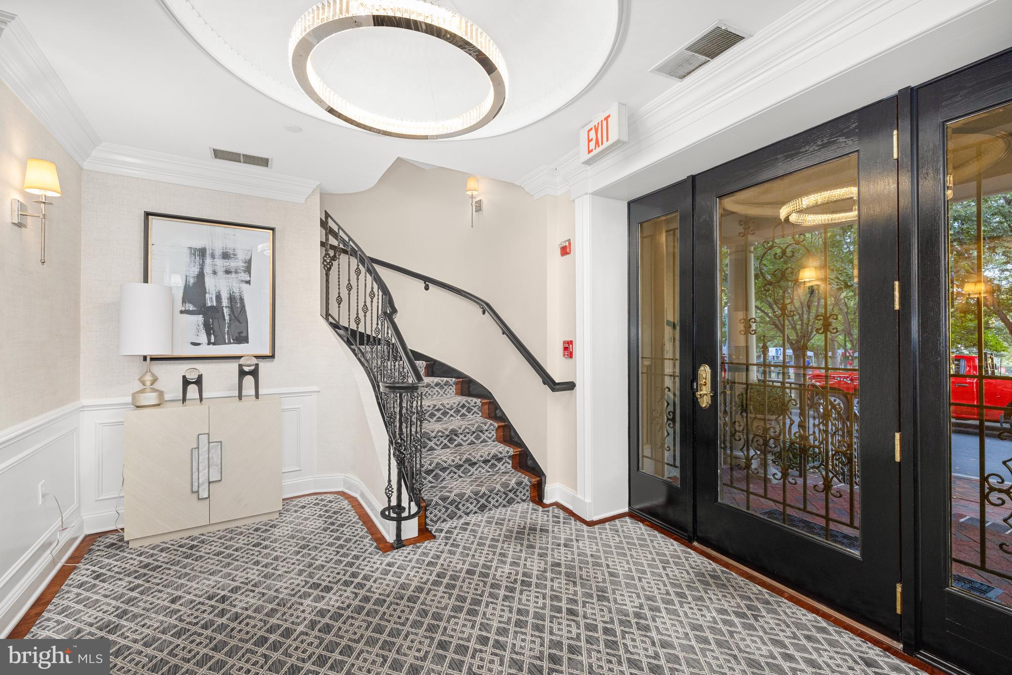 7222 47th Street, Unit R2 Bethesda, MD 20815 - Photo 2 of 26 a view of entryway with a front door