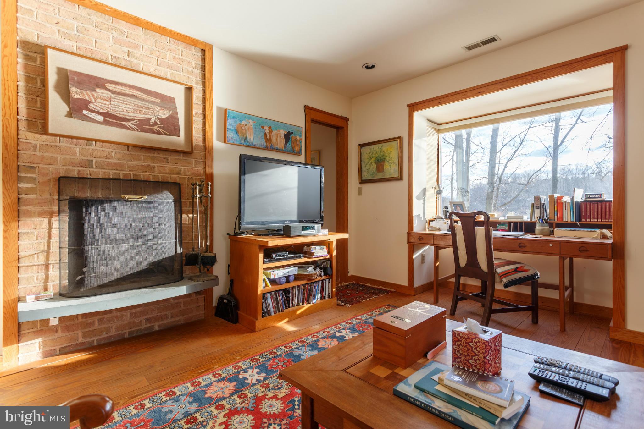 12402 Clark Road Worton, MD 21678 - Photo 15 of 30 Bedroom (with wood burning fireplace)
