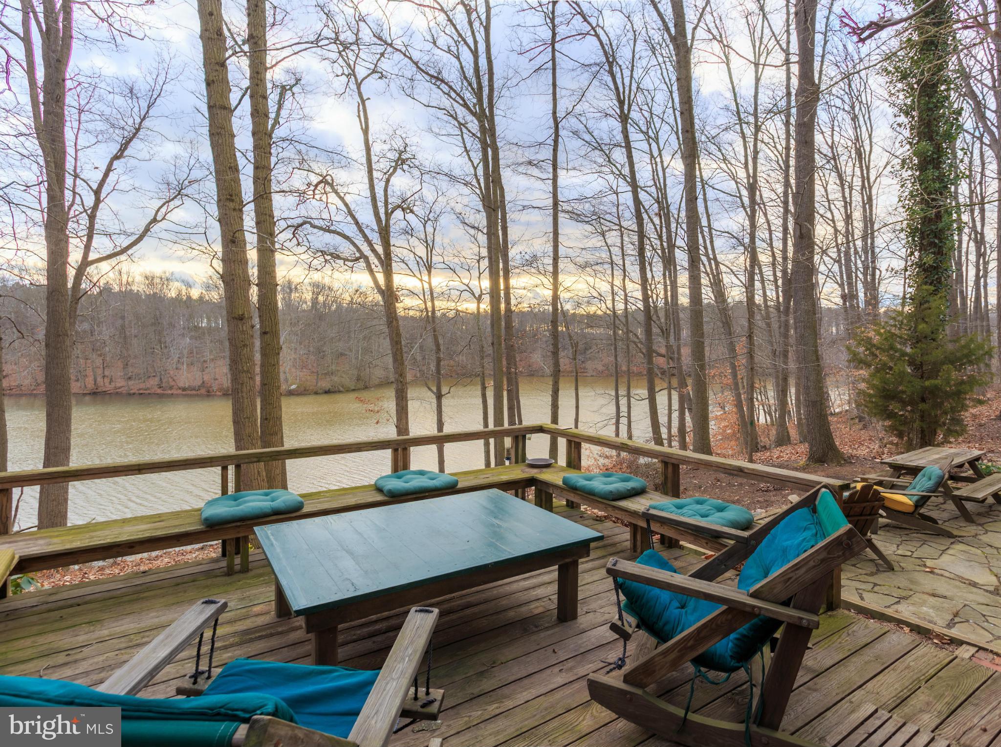12402 Clark Road Worton, MD 21678 - Photo 26 of 30 Deck Overlooking Mill Pond