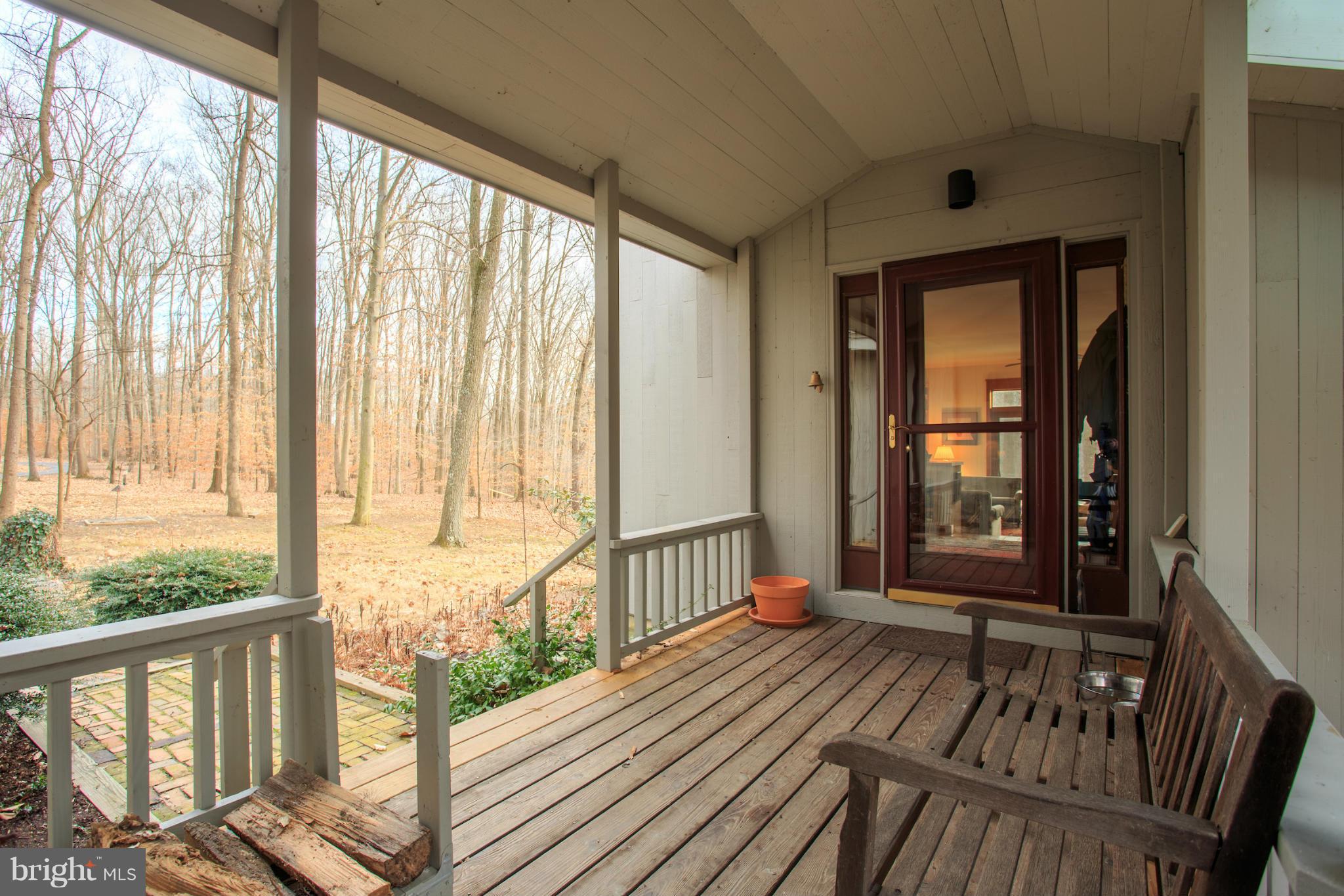 Entry Porch/Breezeway From Garage