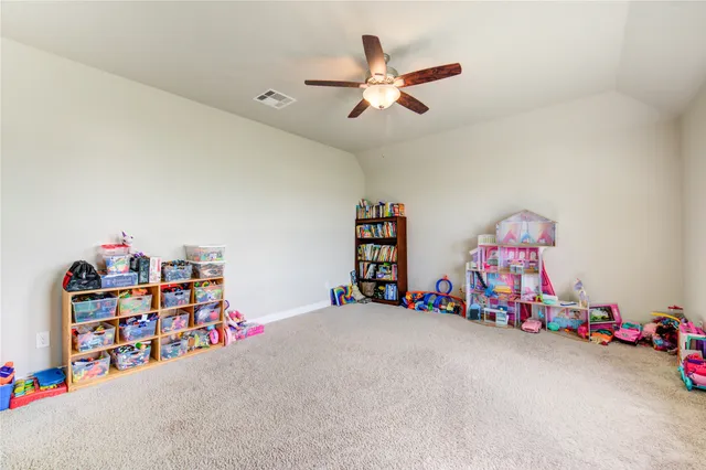 a view of a room with toys