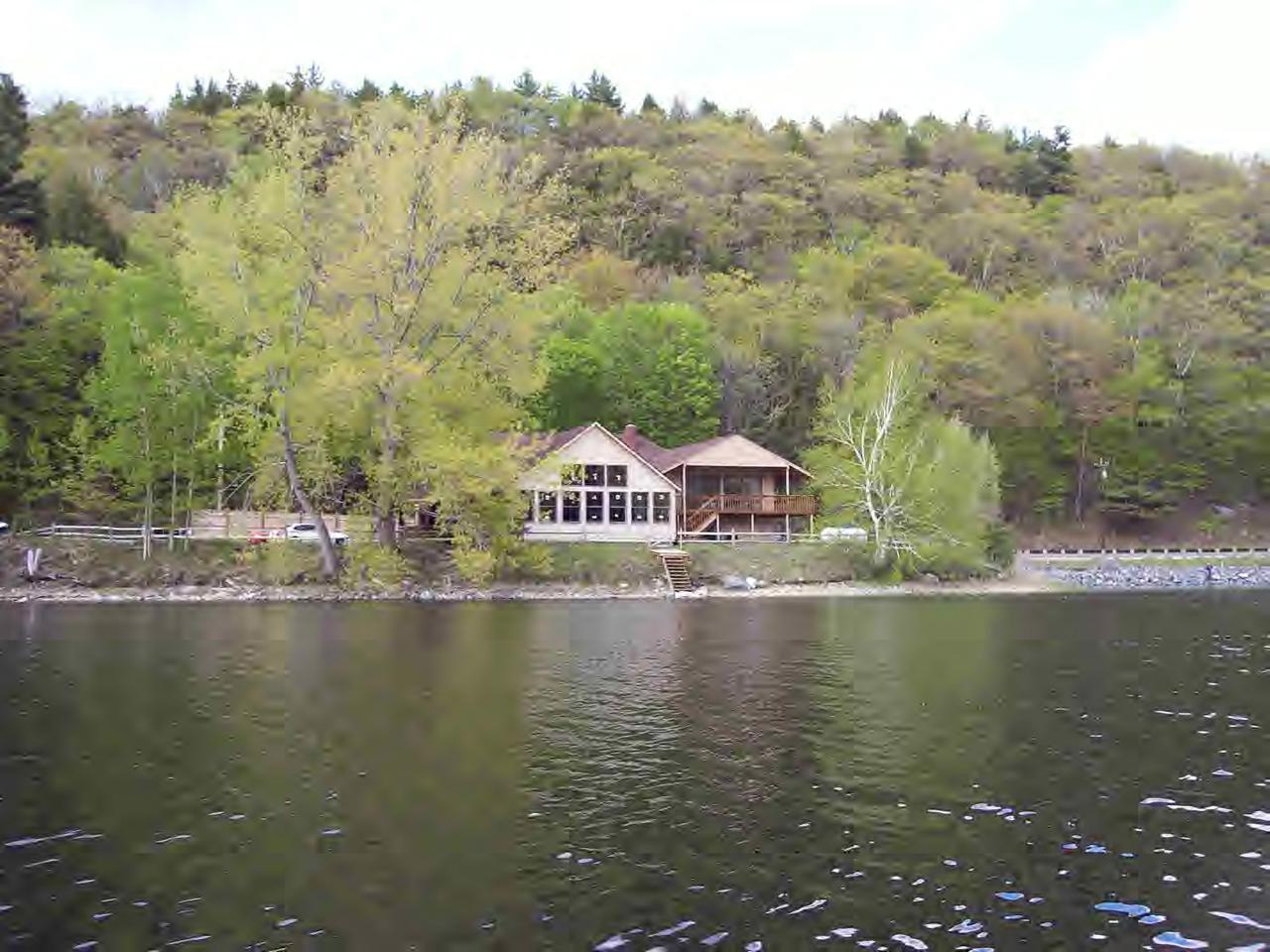 3729 Jacobs Ladder Road Becket, MA 01223 - Photo 2 of 3 aerial view of a house with a yard