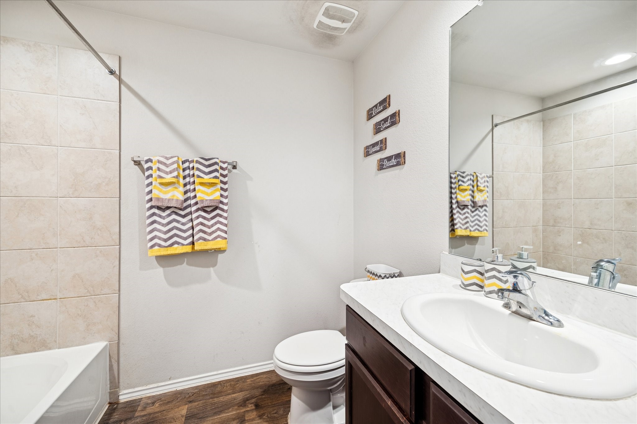 23703 Harrow Field Ln Spring Spring, TX 77373 - Photo 9 of 9 a bathroom with a sink and a toilet