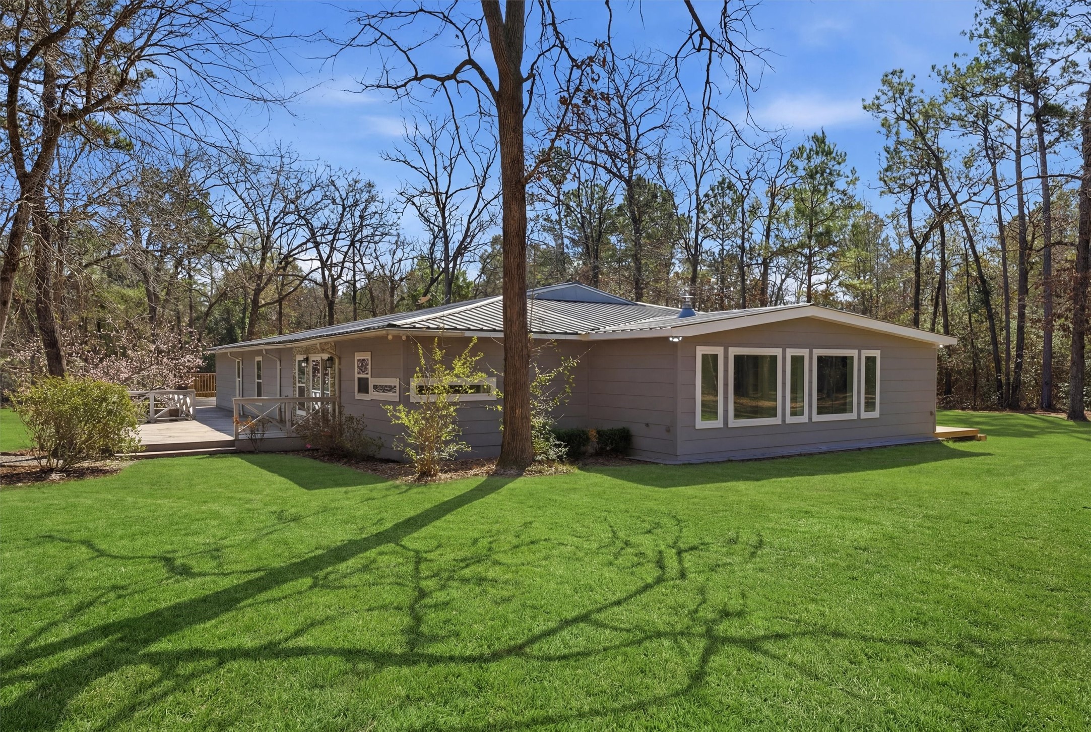 2920 Superior Road Magnolia, TX 77354 - Photo 34 of 46 a view of a yard in front of house