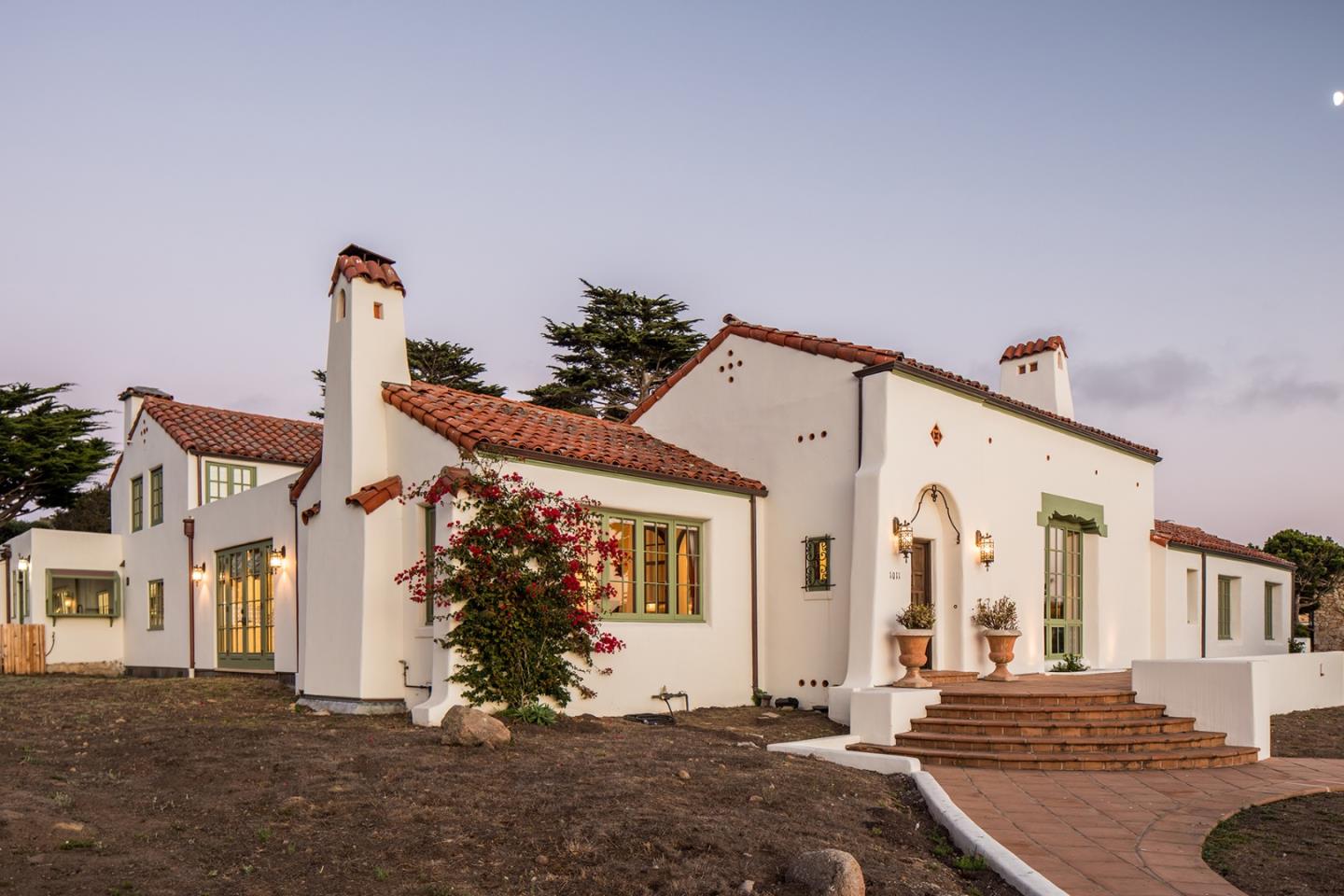 1011 Rodeo Road Pebble Beach, CA 93953 - Photo 39 of 41 a view of a house with a yard