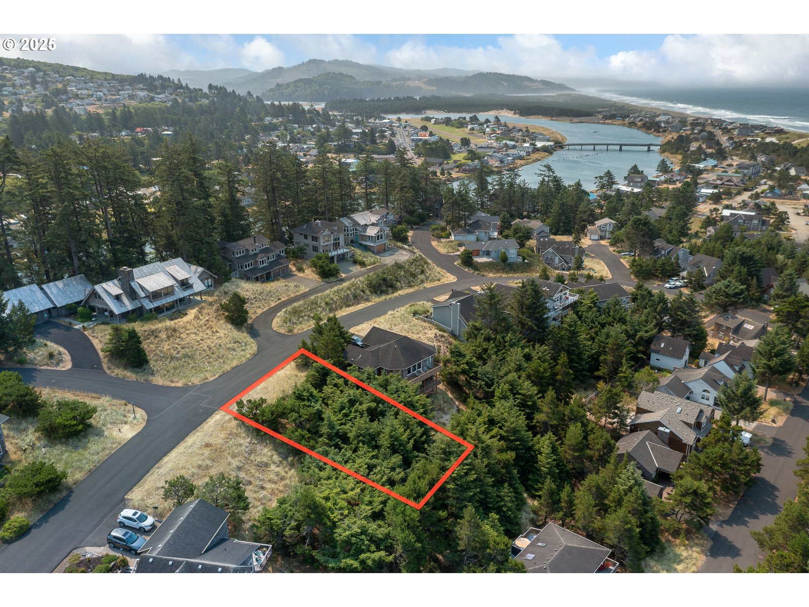 50 Nestucca Ridge Road Pacific City, OR 97135 - Photo 5 of 10 an aerial view of residential houses with outdoor space