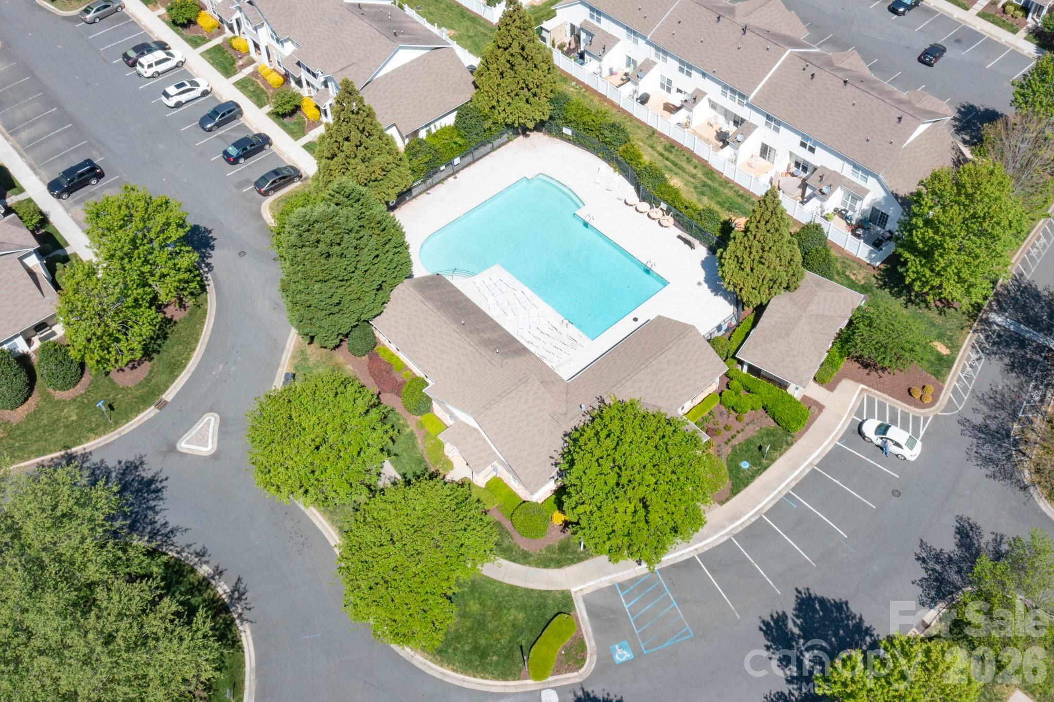 643 Brickdust Court Fort Mill, SC 29708 - Photo 26 of 28 an aerial view of a house