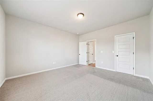 a view of empty room