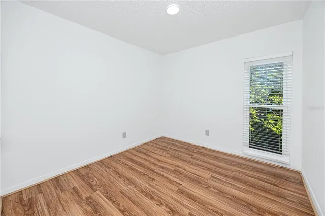wooden floor in a room