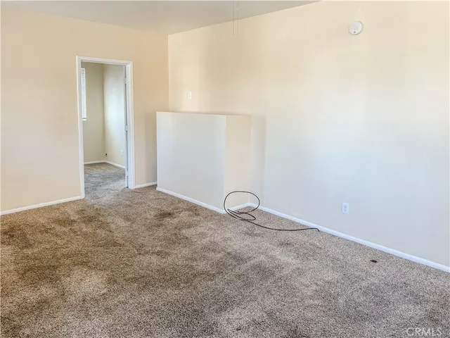 a view of empty room